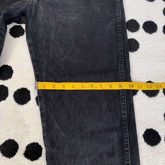 Wrangler Jeans Cowboy Cut Mens 34x30 Black Faded 13WMZWK Slim Fit Bootcut Denim - Picture 10 of 12